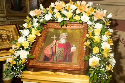 В день 1030-летия Крещения Руси митрополит Серафим совершил Литургию в Успенском кафедральном соборе