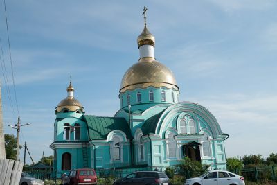 В день памяти Иоанна Оленевского состоялась праздничная Литургия в храме во имя преподобного Сергия Радонежского в селе Соловцовка