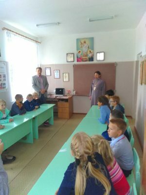В воскресной школе села Пыркино состоялось первое занятие