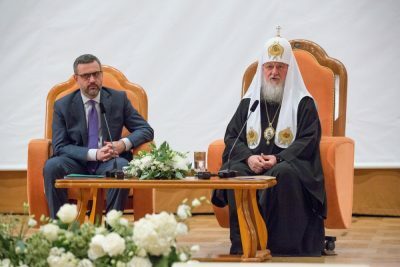 Представители Пензенской митрополии приняли участие во встрече Святейшего патриарха Кирилла с православными журналистами
