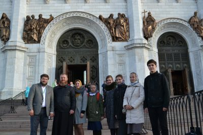 Представители Пензенской епархии приняли участие в волонтерском служении у мощей святителя Спиридона Тримифунтского в Москве