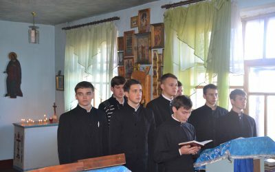 В богослужении, которое совешилось в ИК-7, принял участие хор Пензенской духовной семинарии