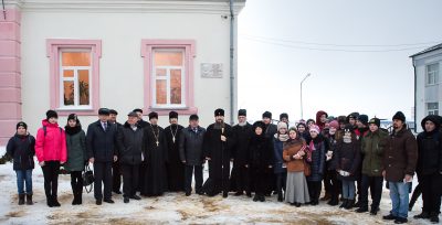 В Мокшане состоялось открытие мемориальной доски Соколову Н.А.