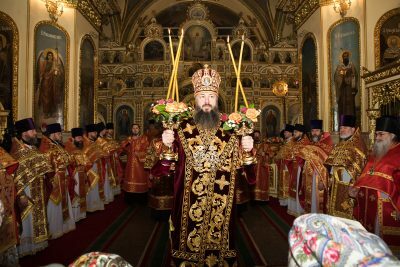В день чествования Собора новомучеников и исповедников Церкви Русской митрополит Серафим принял поздравления с днем Ангела
