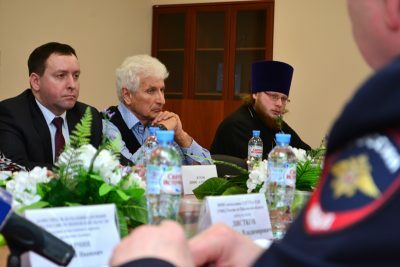 Священник принял участие в заседании Общественного Совета при УМВД РФ по Пензенской области