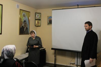 В клубе «Жены-мироносицы» состоялась лекция, посвященная Палестинскому Обществу