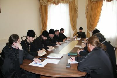 В епархиальном управлении состоялось собрание благочинных Пензенской епархии