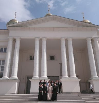 Экскурсию по Спасскому кафедральному собору провели для иностранных студентов ПГУ