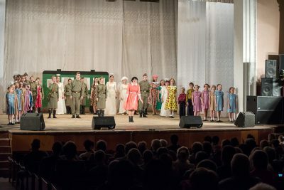 В Пензе успешно прошла премьера военно-патриотического музыкального спектакля Семейного православного театра