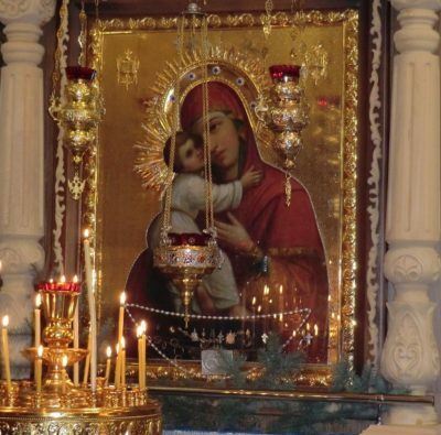 Празднование в честь Владимирской иконы Бо­жи­ей Ма­те­ри в р.п. Чаадаевка