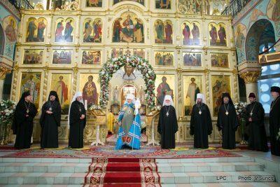 Митрополит Серафим принял участие в торжествах по случаю 30-летия святительского служения митрополита Рижского и всея Латвии Александра