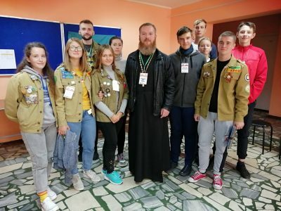 Руководитель молодежного отдела Пензенской епархии священник Илия Иванов посетил слет студенческих отрядов
