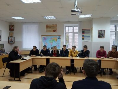 Председатель епархиального отдела по взаимодействию с казачеством посетил Пензенский казачий институт технологий
