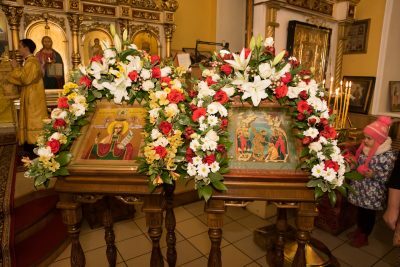 В канун Недели 21-й по Пятидесятнице митрополит Серафим совершил всенощное бдение в Никольской церкви города Пензы