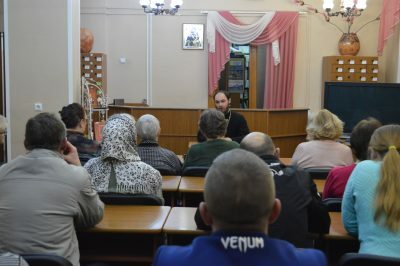 Жителям областного центра рассказали об автокефалии Русской Православной Церкви