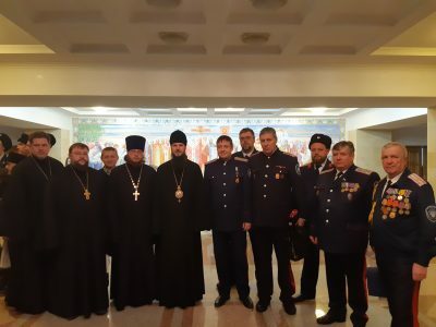 Священник Виктор Сторожев принял участие в форуме Волжского казачьего войска