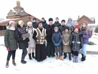 В дни школьных каникул в селе Норовка состоялся традиционный зимний детский православный лагерь “Накануне Рождества”