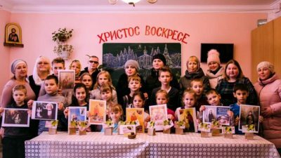 В воскресной школе «София-Премудрость Божия» состоялся урок памяти, посвященный окончанию блокады Ленинграда