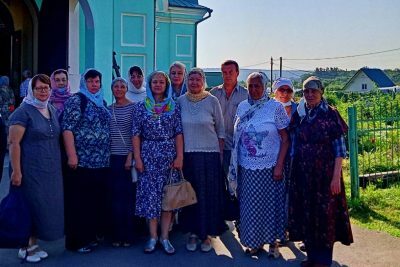 Паломники посетили Соловцовку в день памяти Иоанна Оленевского