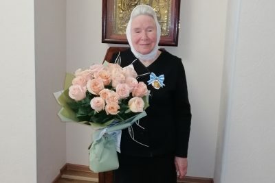 Старейшая сотрудница епархиального управления удостоена Патриаршей награды