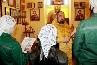 Священник Михаил Земцов посетил заключенных в СИЗО-1 г. Пензы