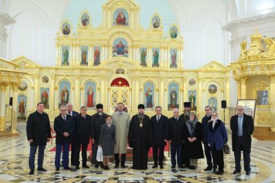 Спасский собор посетили члены Совета Федерации Федерального Собрания РФ