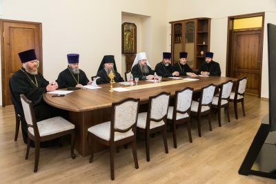 В епархиальном управлении прошло расширенное заседание Архиерейского совета Пензенской митрополии