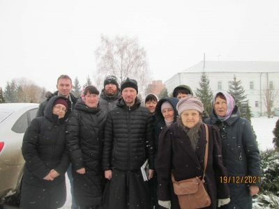 Состоялось паломничество в Свято-Троицкий мужской монастырь в селе Большое Чуфарово