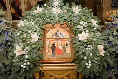В праздник Обрезания Господня митрополит Серафим совершил литургию в Петропавловском храме города Пензы