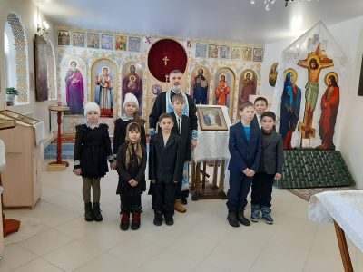 Учащиеся школ Городищенского района узнали о празднике Сретения Господня