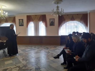 В Успенском соборе прошло собрание руководителей воскресных школ храмов города Пензы