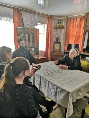 Священник Сергий Беляков принял участие в съемке памятного фильма