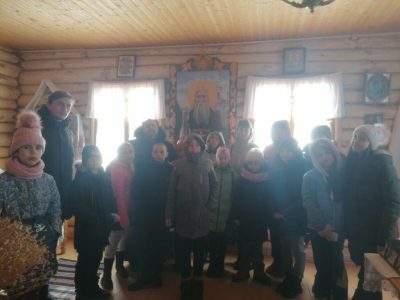 Воспитанники шемышейской воскресной школы побывали в Соловцовке и Оленевке