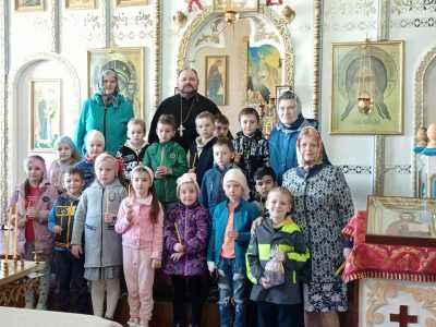 Воспитанники детского сада посетили Никольский молитвенный дом поселка Шемышейка