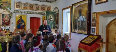Юнармейцы леонидовской средней школы побывал на экскурсии в Александро-Невском храме