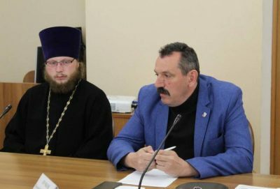 Иерей Виктор Сторожев принял участие в заседании рабочей группы по делам казачества при Правительстве Пензенской области
