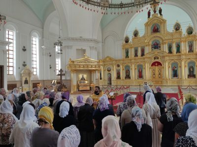 В «День без абортов» в Спасском кафедральном соборе прошел особый молебен