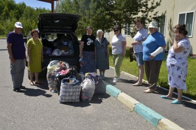 Приход Серафимовского храма Пензы оказал вещевую помощь беженцам из Мариуполя