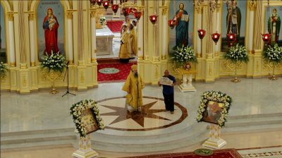 Мемориальная доска в память о посещении Пензы Николаем II возвращена в Первохрам