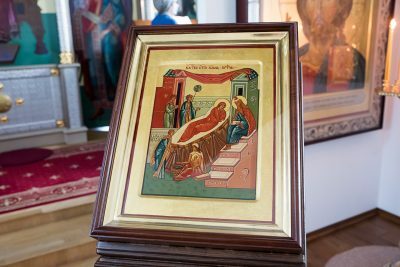 В канун Рождества Иоанна Предтечи митрополит Серафим совершил всенощное бдение в Спасо-Преображенском мужском монастыре