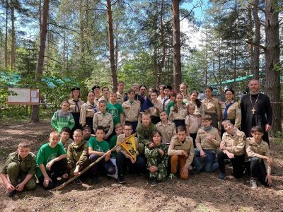 На Семиключье состоялся лагерь юных разведчиков «Всегда на страже – 2022»