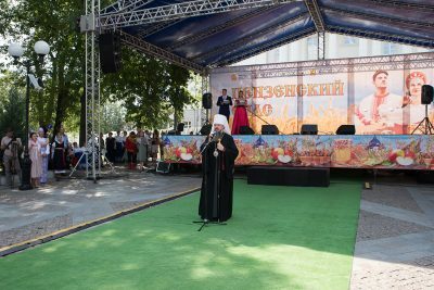 У стен Первохрама состоялся ежегодный фестиваль православной культуры Пензенской области «Спас»