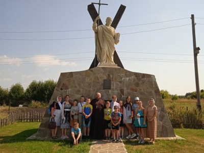 Воспитанники воскресной школы р. п. Шемышейка побывали в Сазанье