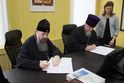 Подписано соглашение о сотрудничестве между Пензенской и Казанской духовными семинариями