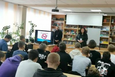 Священник Павел Колесников рассказал студентам ИТ-колледжа о профилактике терроризма и экстремизма в молодежной среде