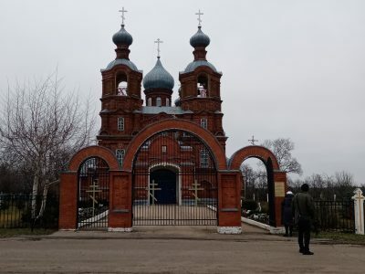 Паломники из Пензы посетили Покровский храм с. Черкасское