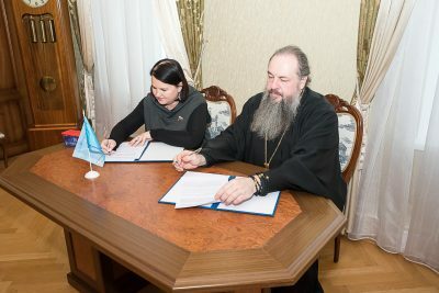 Пензенская епархия и «Союз женщин России» подписали соглашение о сотрудничестве
