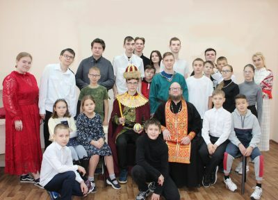 На базе Пензенской духовной семинарии прошел детский зимний православный лагерь
