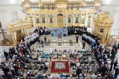 В Спасском соборе состоялся Хоровой собор Пензенской митрополии