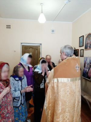 Протоиерей Михаил Дергунов посетил Мокшанский психоневрологический интернат